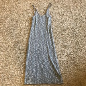 Gray Knee-length Express Dress